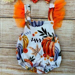 New Pumpkin infant outfit